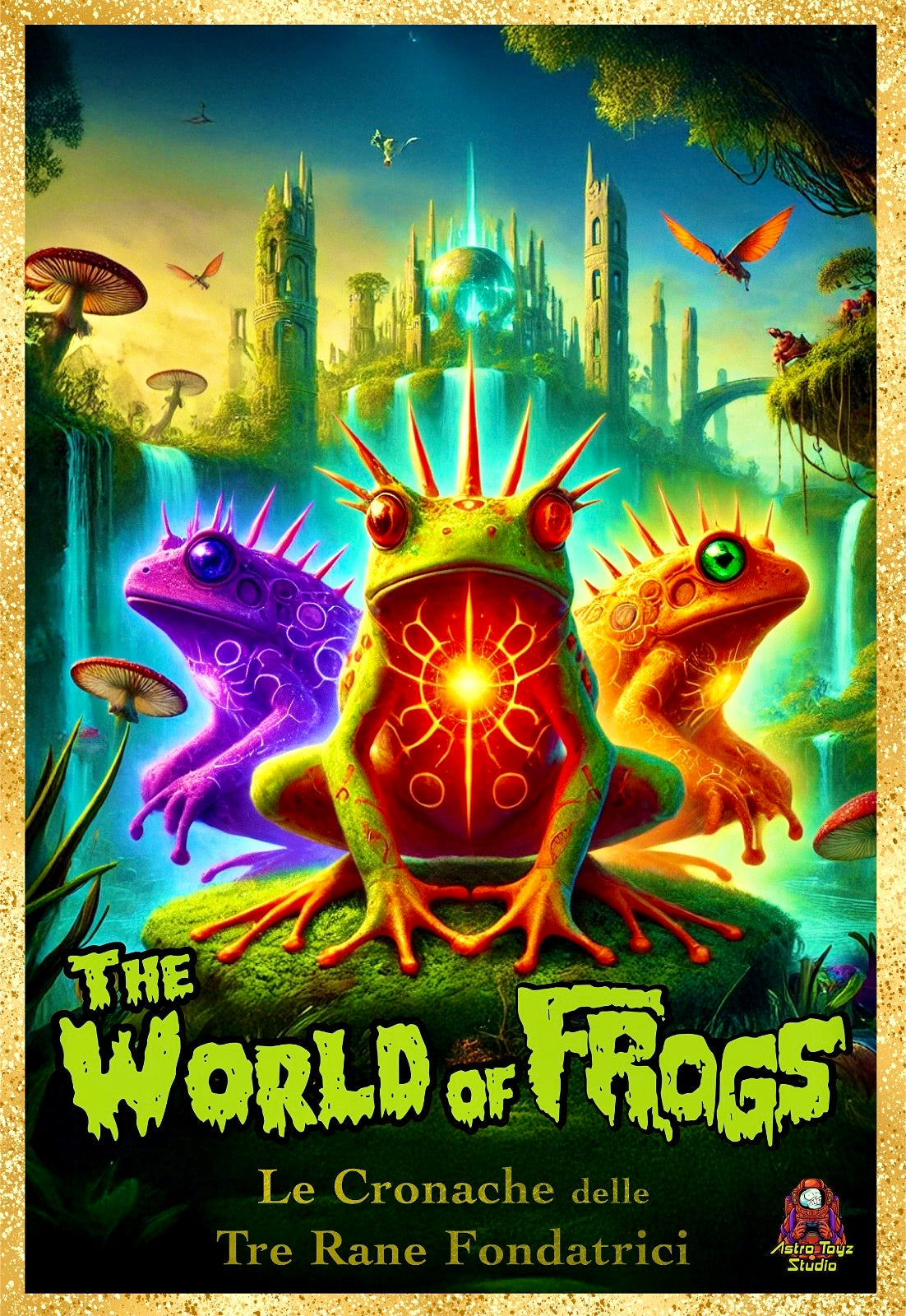 The World Of Frogs - Le Cronache delle Tre Rane Fondatrici (Libro con copertina rigida)