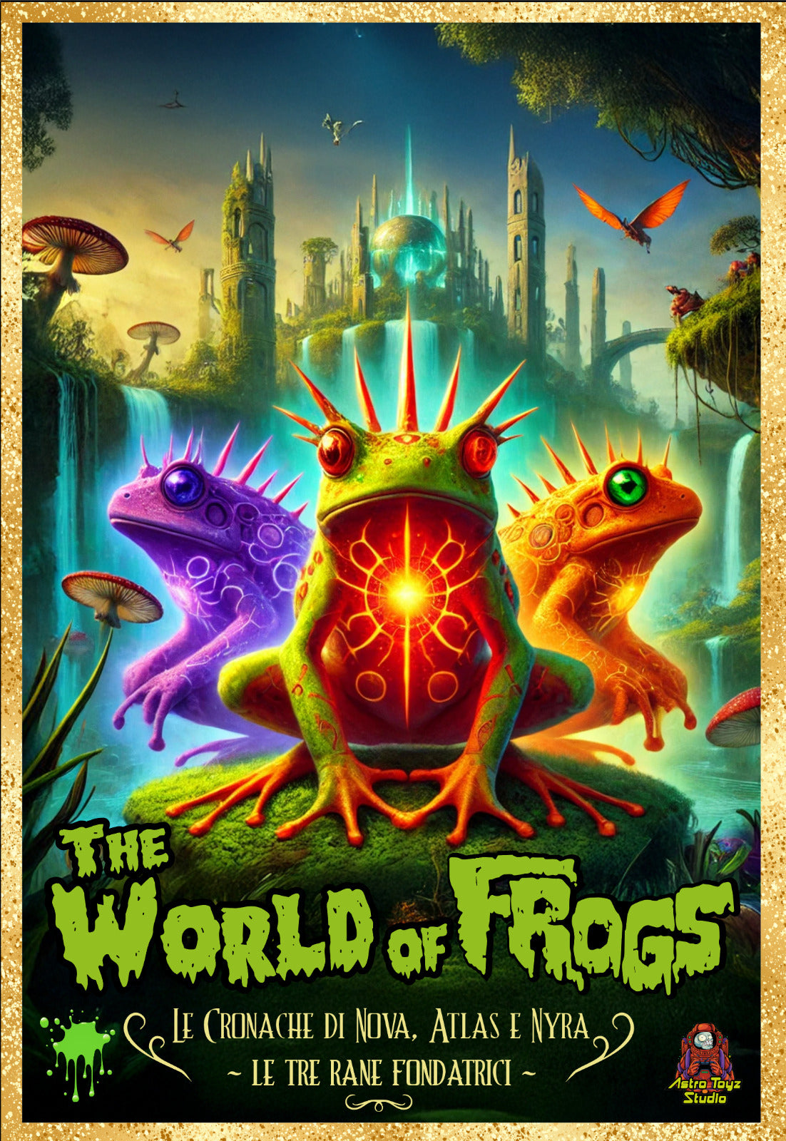 The World of Frogs: Le Cronache di Nova, Atlas e Nyra ~ Le Tre Rane Fondatrici